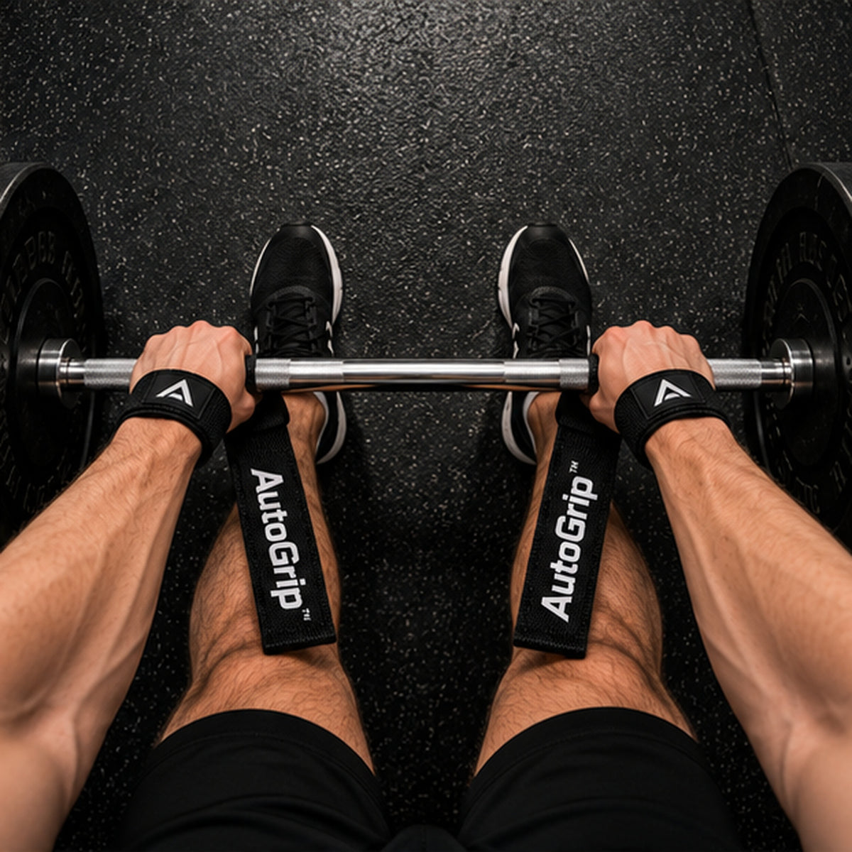 AutoGrip™ | Self-Applying Lifting Straps
