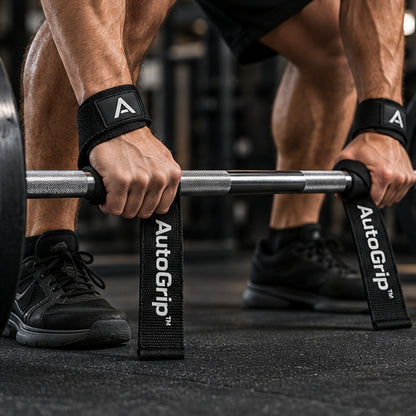 AutoGrip™ | Self-Applying Lifting Straps