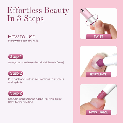 Ovarao 2-in-1 Cuticle Oil Pusher Pen
